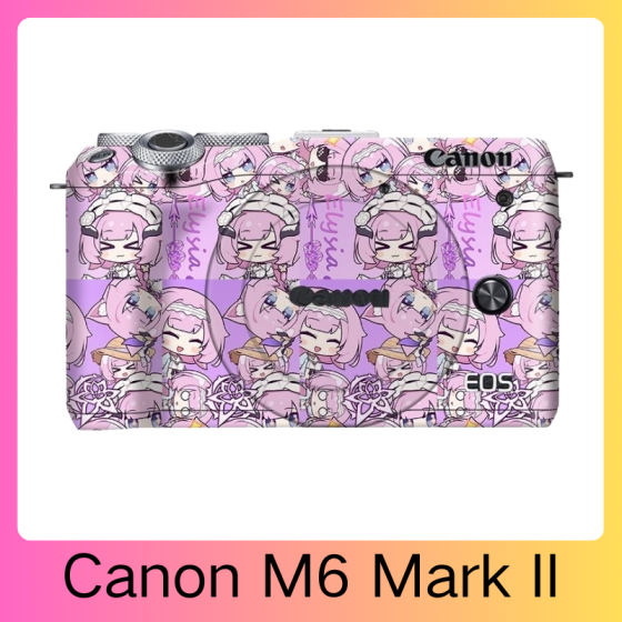 Corpo da Canon M6 Mark II - Pele câmera, adesivo câmera - com alta resistência a arranhões, à prova d'água e com design elegante.